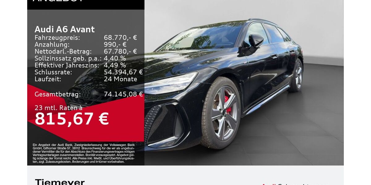 Audi A6 20.410 km 67.950 &euro; Gelsenkirchen 45894