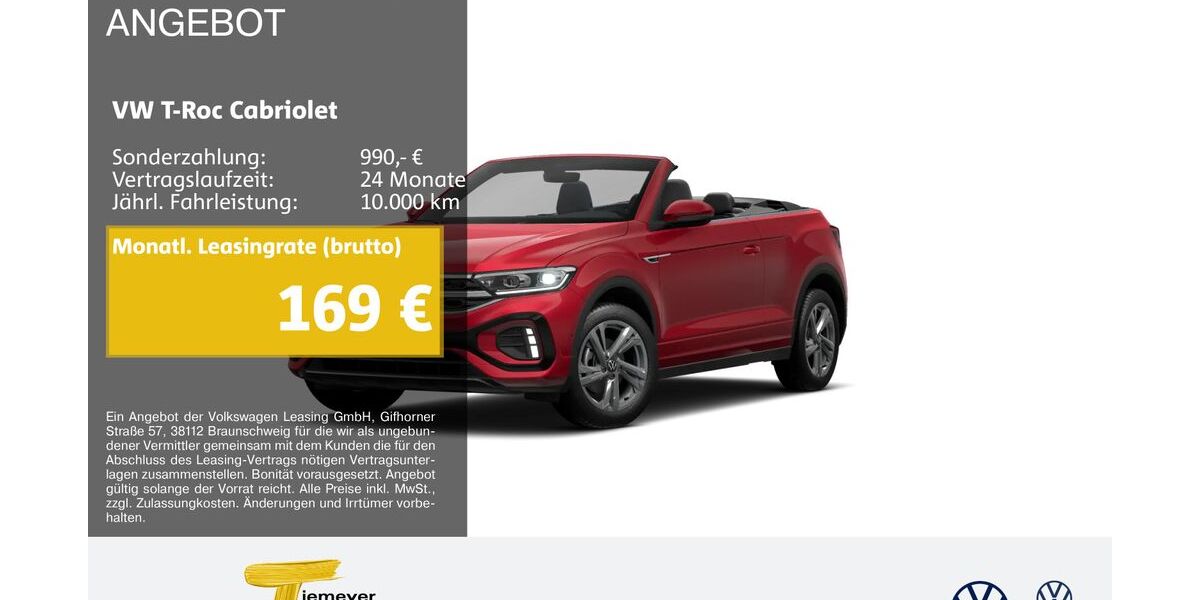 VW T-Roc 14.597 km 28.340 &euro; Marl 45770