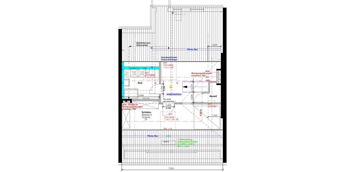 Attika Penthouse Jugendstil Maisonette Atelier 100 qm mit Dachterrasse und Weitblick 5 zimmer