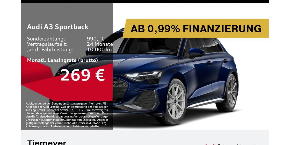 Audi A3 7.731 km 33.280 &euro; Gelsenkirchen 45894