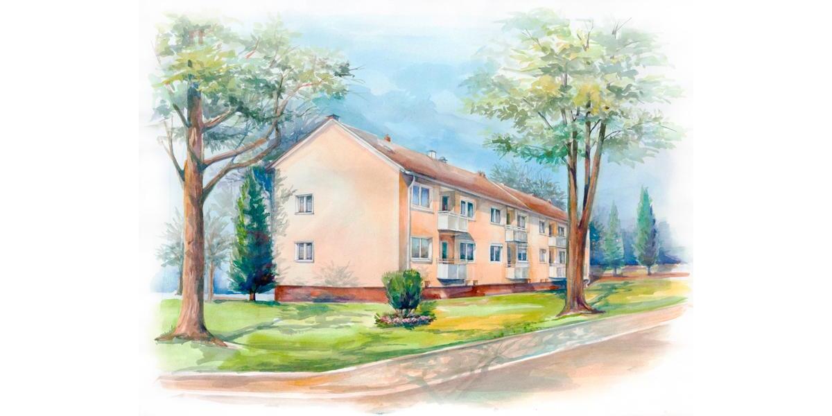 Etagenwohnung Gelsenkirchen Resse - 3 Zimmer, 60 m&sup2;, 499&euro; | Angebot:23313068