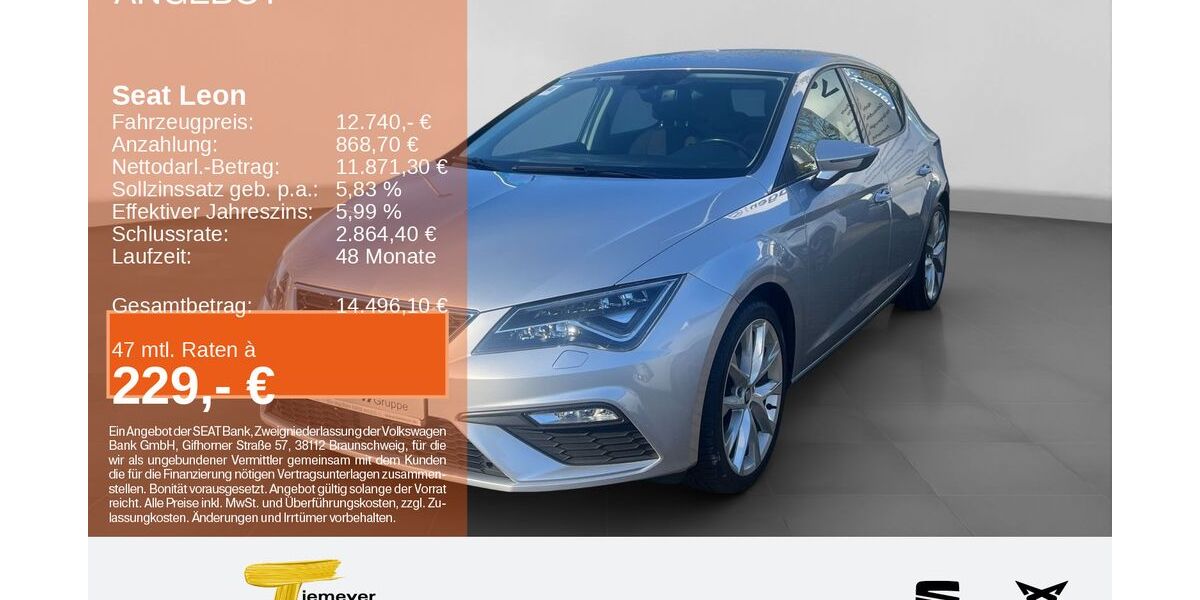 Seat Leon 100.403 km 10.650 &euro; Recklinghausen 45663