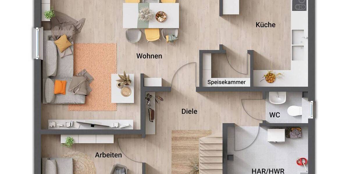 Einfamilienhaus Dortmund Löttringhausen - 5 Zimmer, 142 m&sup2;, 580.629&euro; | Angebot:26401157