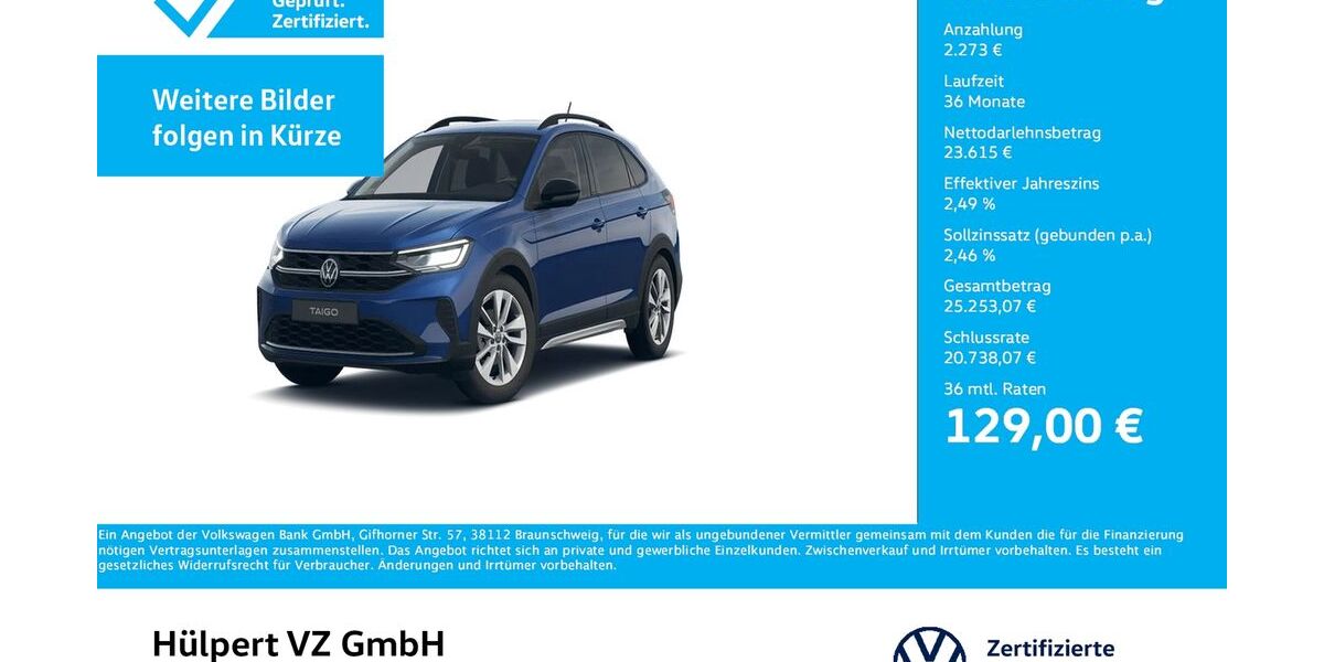 VW Taigo 5.647 km 25.433 &euro; Dortmund 44141