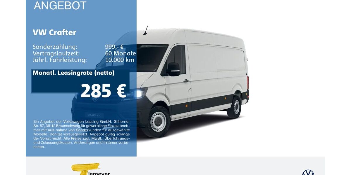 VW Crafter 31.963 km 37.480 &euro; Bochum 44892
