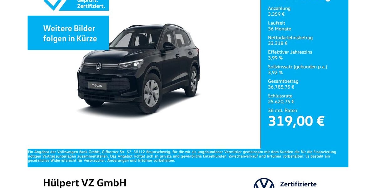 VW Tiguan 13.268 km 35.877 &euro; Dortmund 44141