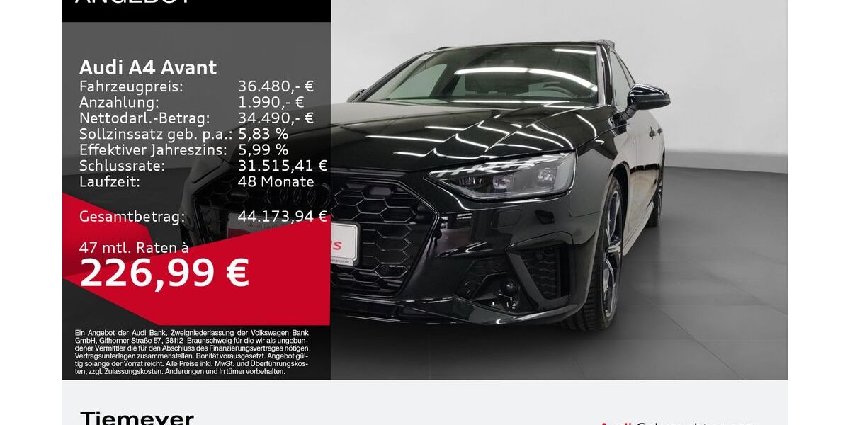 Audi A4 22.181 km 36.480 &euro; Bochum 44809