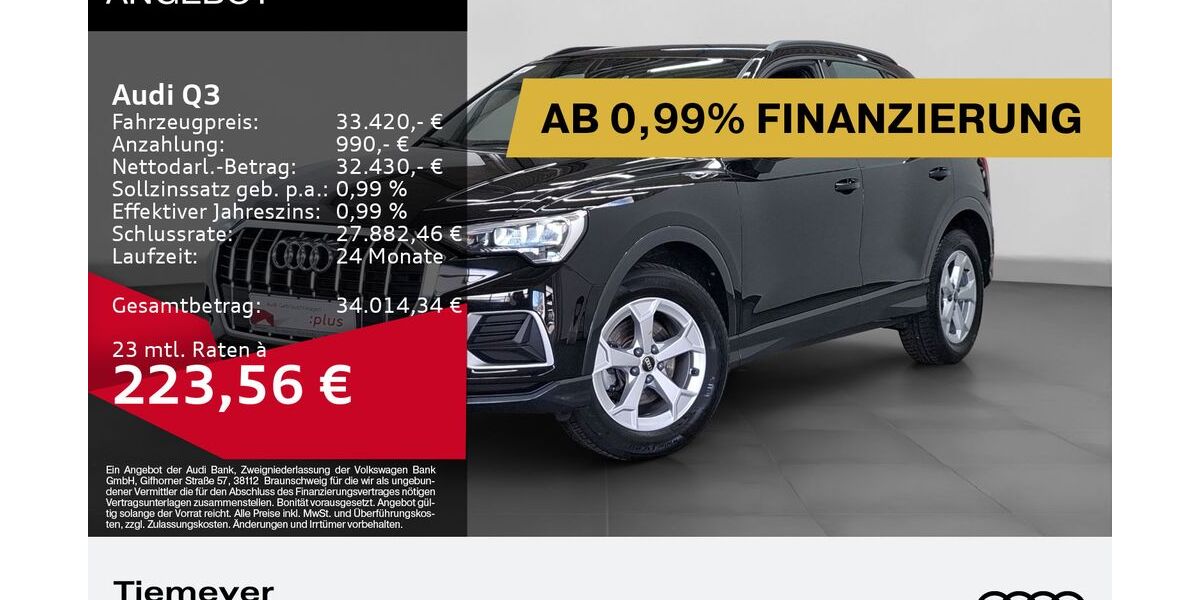 Audi Q3 30.597 km 30.840 &euro; Bochum 44809