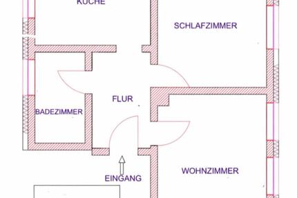 EG Wohnung (59m2) in Bulmke Hüllen ab 01.04.26 zu vermieten 2 zimmer