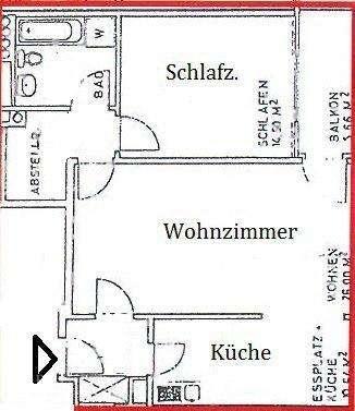 2,5-Zimmer-Wohnung mit Aufzug | 68 m² | Miete im Rahmen der Richtlinien 2 zimmer