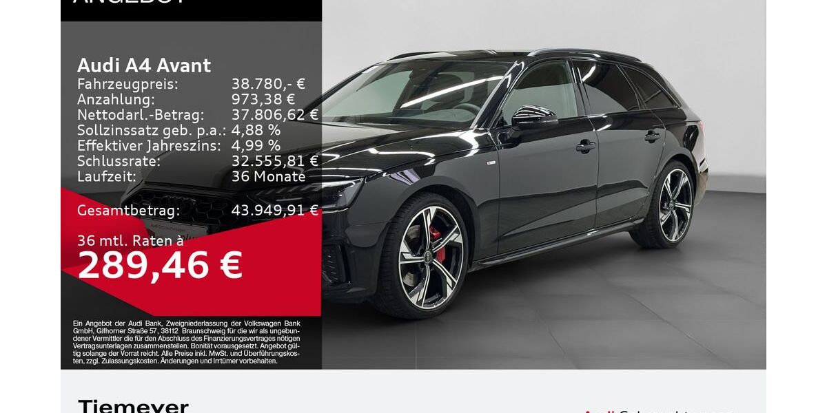 Audi A4 23.525 km 38.780 &euro; Dorsten 46284