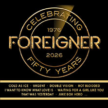 Foreigner - 50th Anniversary Tour 12.06.2026 Waldbühne Northeim