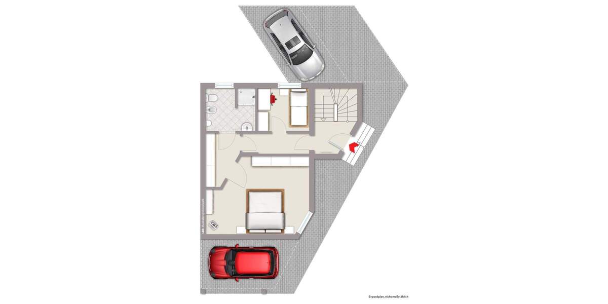 Etagenwohnung Marl Brassert - 5 Zimmer, 88 m&sup2;, 239.000&euro; | Angebot:24450637