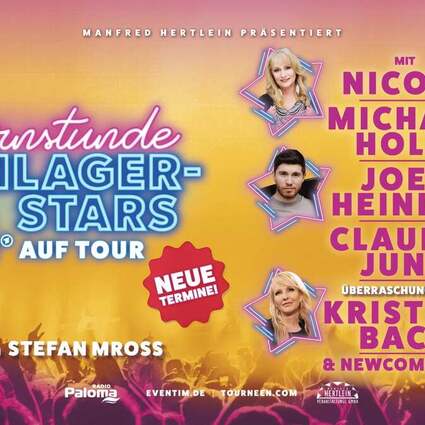 Die Sternstunde der Schlagerstars - Immer wieder sonntags auf Tour 02.04.2026 Theater am Marientor