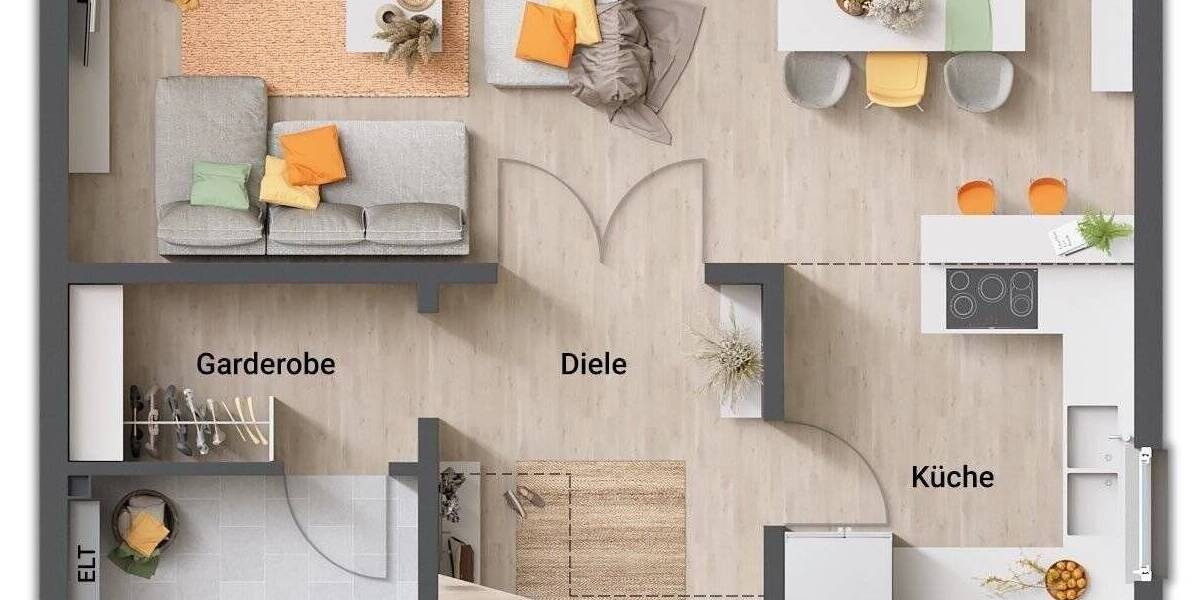 Mehrfamilienhaus, Wohnhaus Olfen Vinnum - 5 Zimmer, 145 m&sup2;, 299.350&euro; | Angebot:21806223