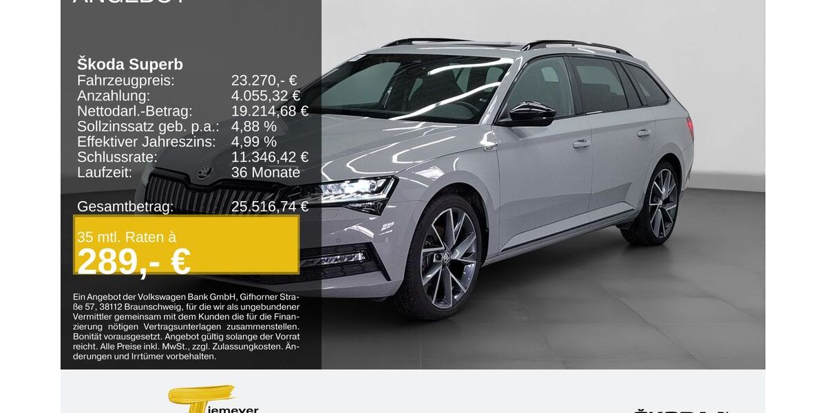 Skoda Superb 117.181 km 22.790 &euro; Bochum 44809