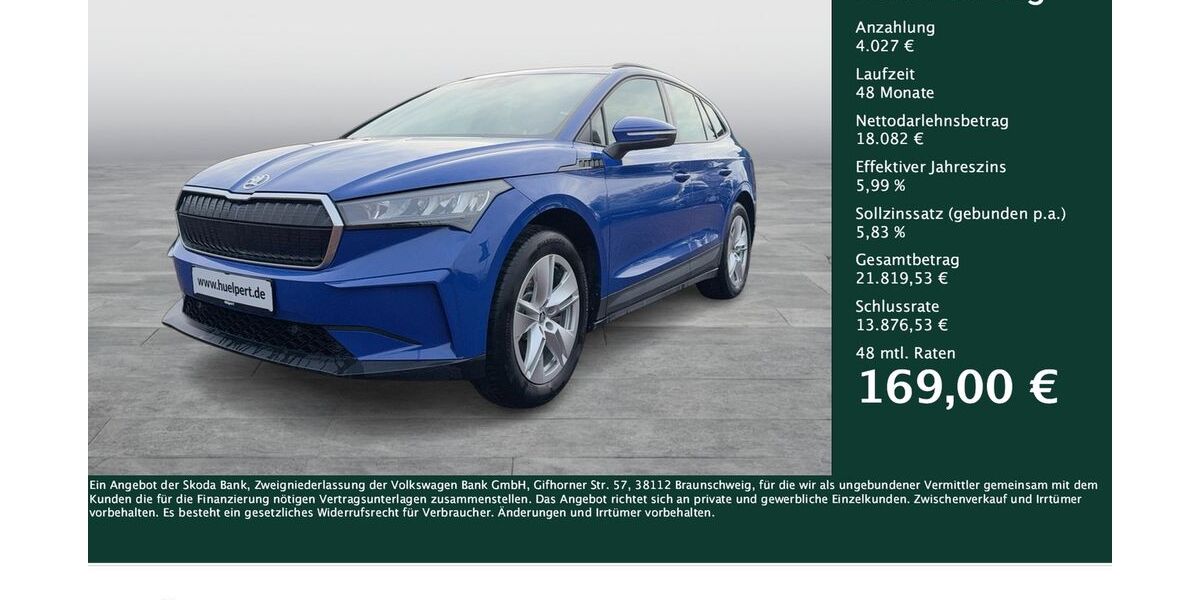 Skoda Enyaq 18.796 km 22.017 &euro; Dortmund 44309