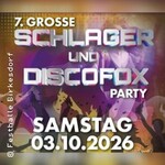 7. Große Schlager & Discofox Party
