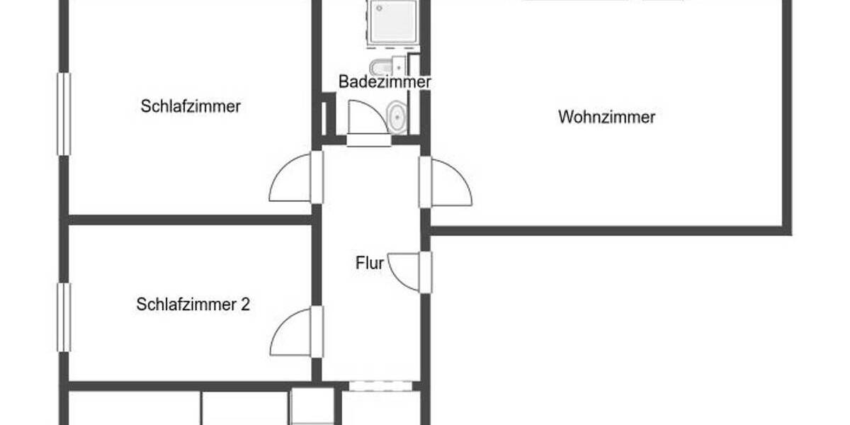 Etagenwohnung Bochum Westenfeld - 3 Zimmer, 69 m&sup2;, 109.000&euro; | Angebot:26894831