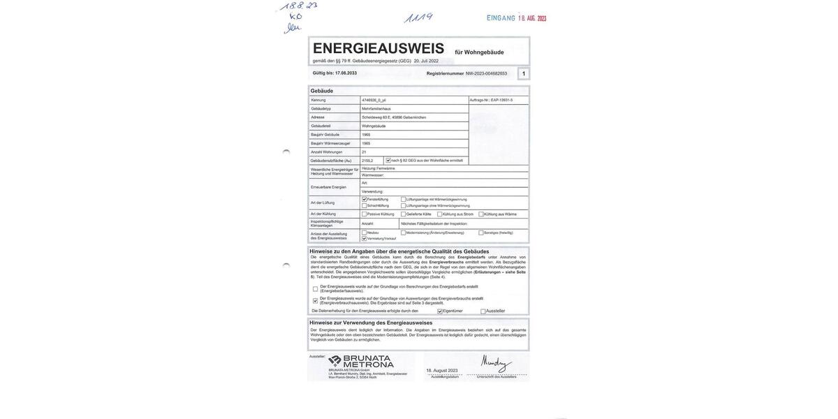 Etagenwohnung Gelsenkirchen Gelsenkirchen-Nord - 4 Zimmer, 91 m&sup2;, 108.000&euro; | Angebot:27168178