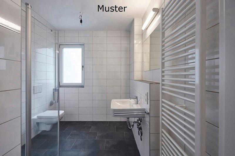 Gut geschnittene EG-Wohnung mit neuem Duschbad 3 zimmer