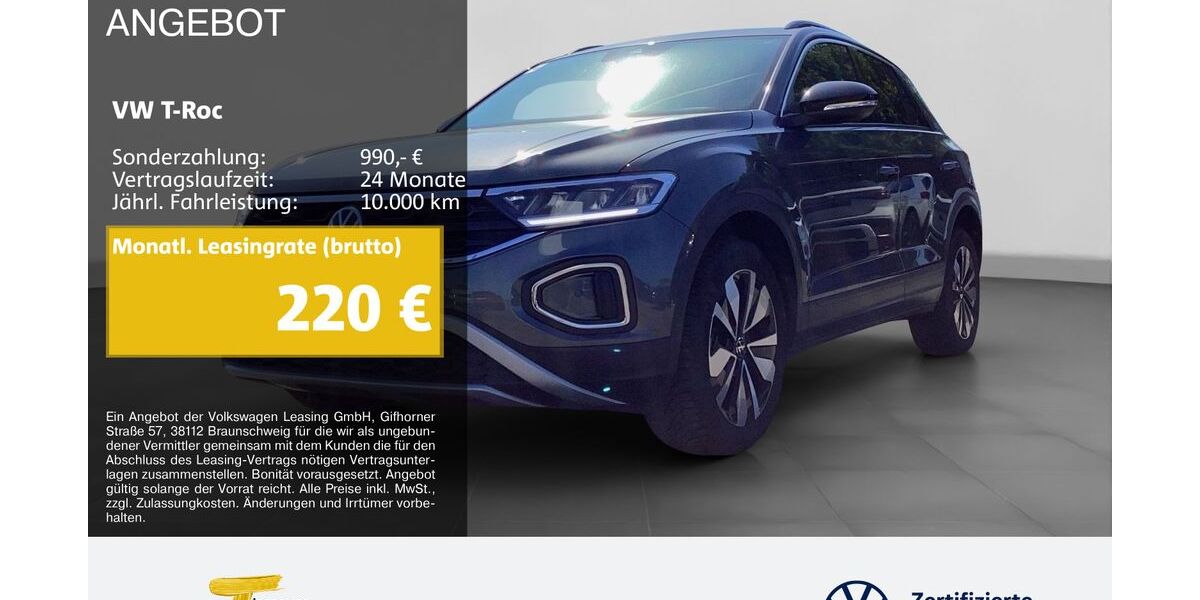 VW T-Roc 19.385 km 20.990 &euro; Herne 44653
