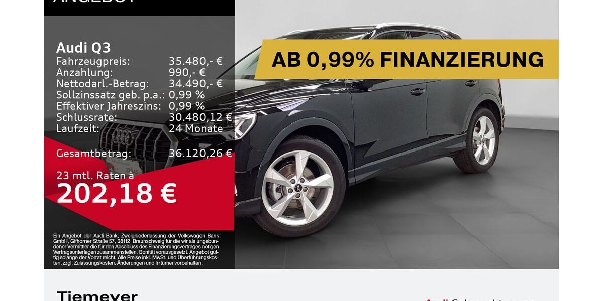 Audi Q3 7.973 km 31.980 &euro; Bochum 44809