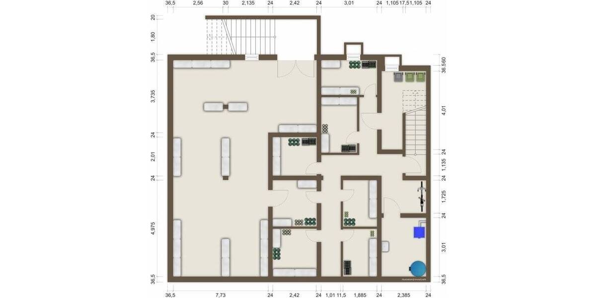 Gewerbeobjekt Wuppertal Barmen - 1.290.000&euro; | Angebot:20964704