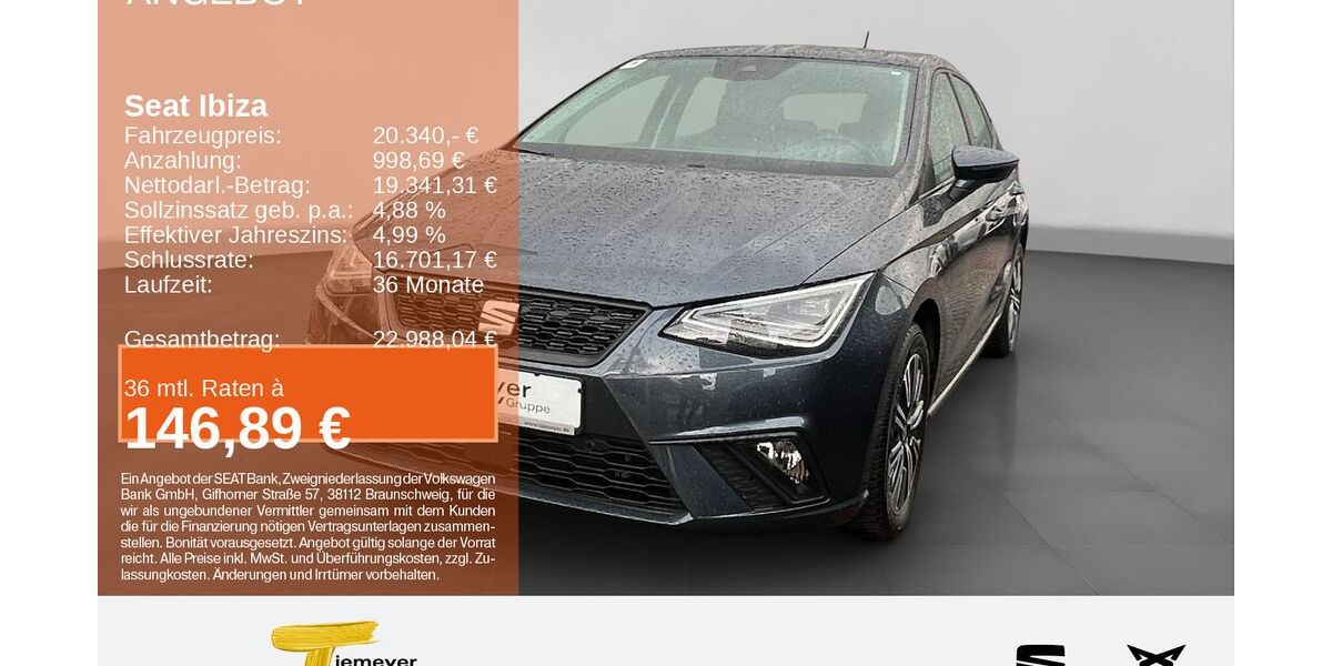 Seat Ibiza 12.895 km 19.910 &euro; Recklinghausen 45663
