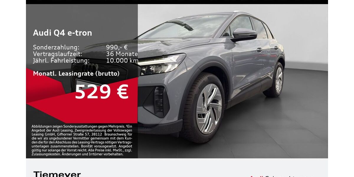Audi Q4 e-tron 7.669 km 42.980 &euro; Gelsenkirchen 45894