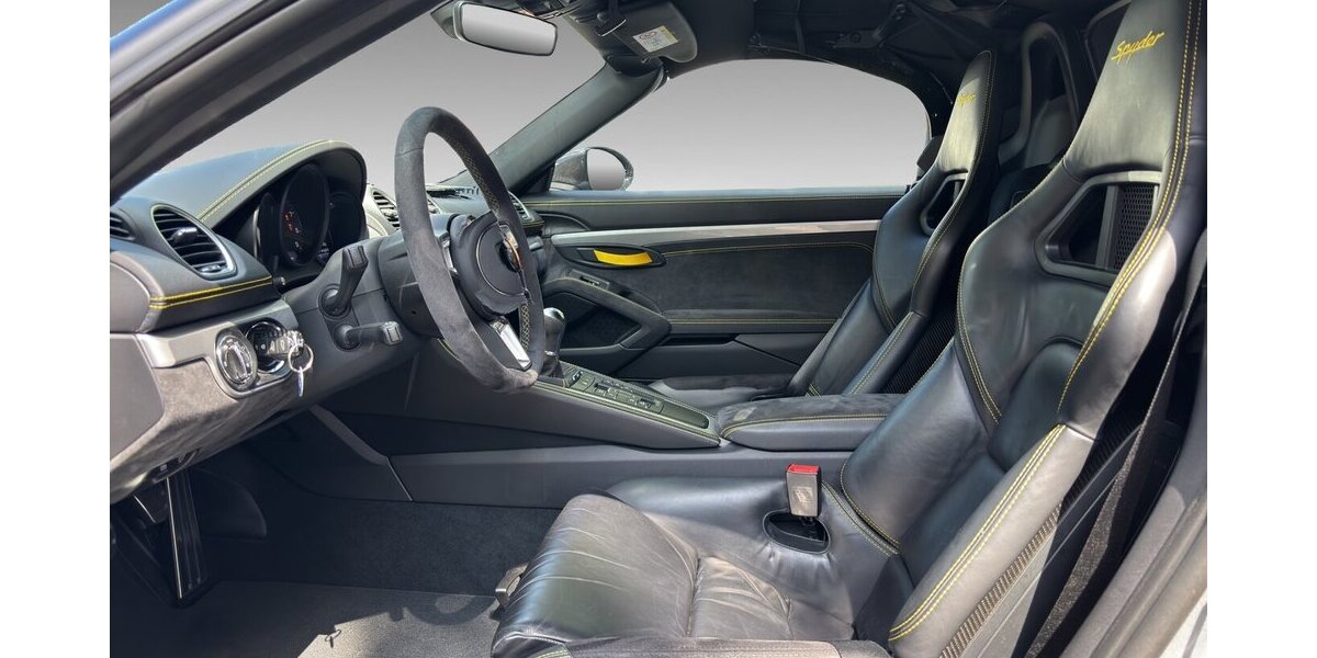 Porsche 718 Boxster Spyder Chrono Schalen PASM Approved 35.563 km 49.900 &euro; Wuppertal 42327