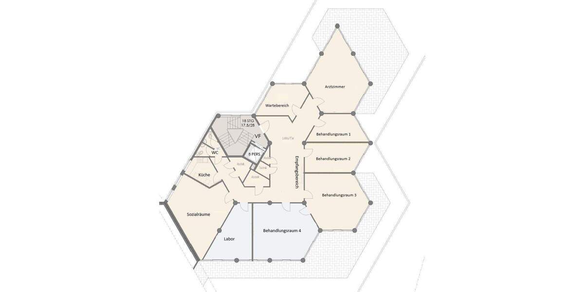 Gewerbeobjekt Ratingen Ost - 7 Zimmer, 334 m&sup2;, 4.509&euro; | Angebot:25600983