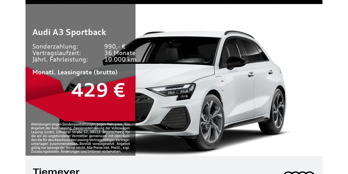 Audi A3 8.544 km 43.690 &euro; Bochum 44809