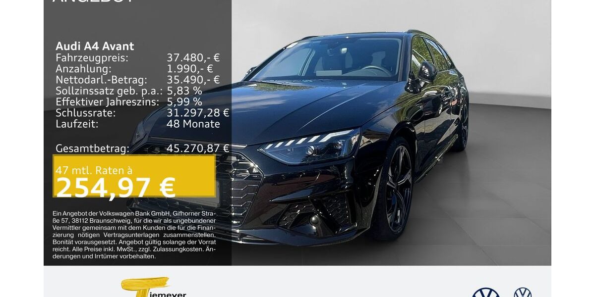 Audi A4 23.498 km 37.480 &euro; Marl 45770