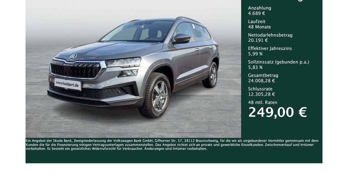 Skoda Karoq 76.324 km 24.880 &euro; Dortmund 44309