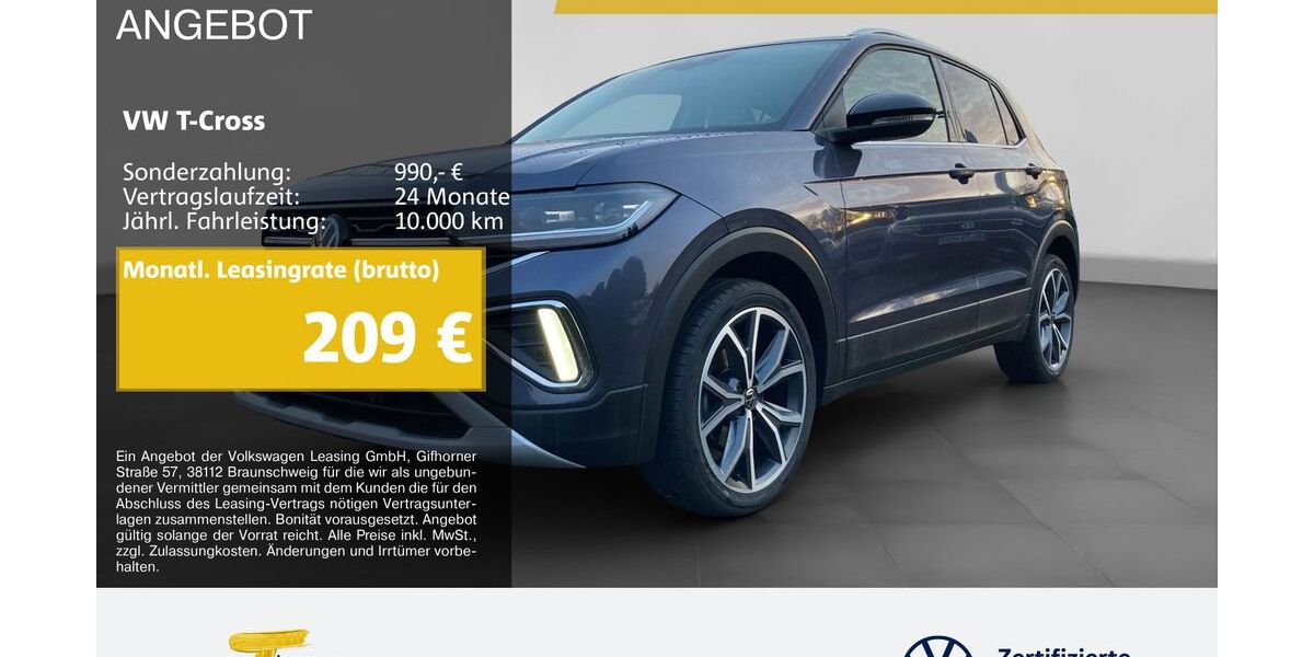 VW T-Cross 15.239 km 25.360 &euro; Bochum 44892
