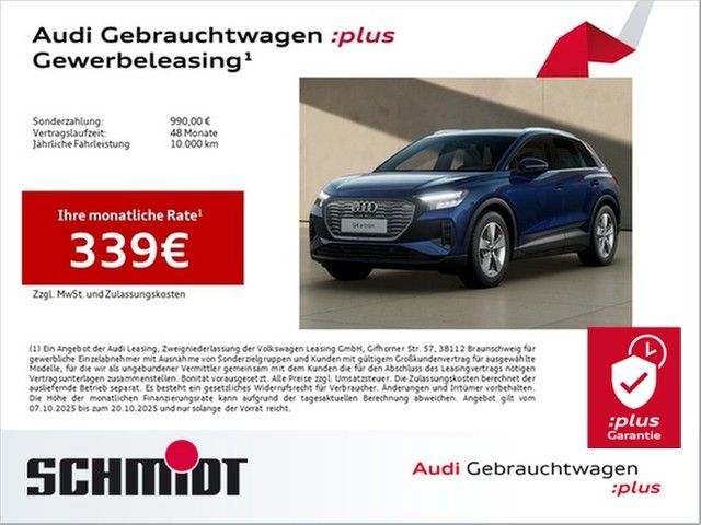 Audi Q4 e-tron 6.780 km 42.340 € Lünen 44534