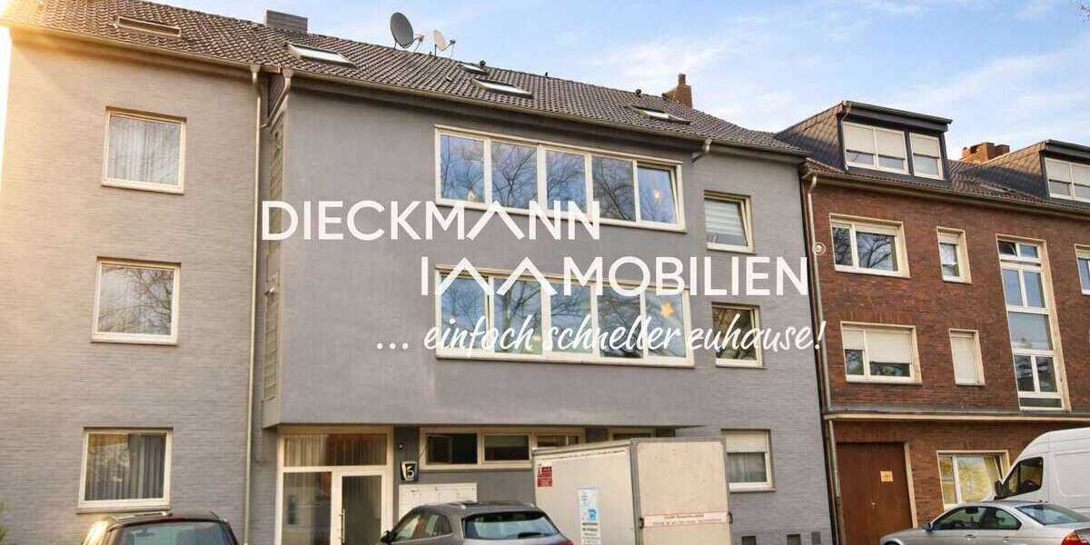 Etagenwohnung Oberhausen Biefang - 2.5 Zimmer, 48 m&sup2;, 500&euro; | Angebot:25396441