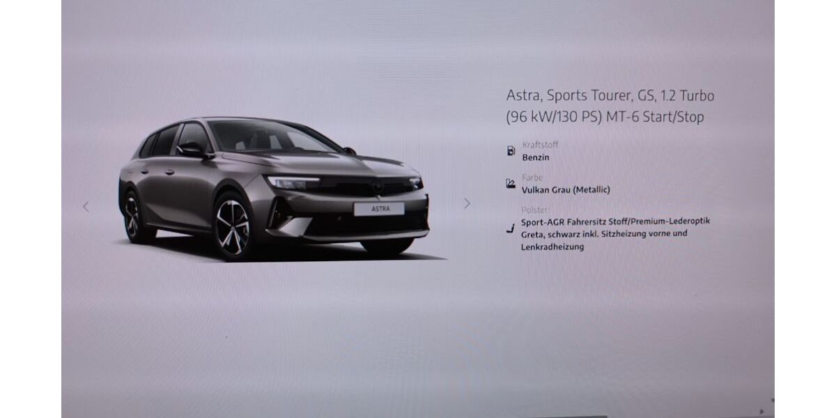 Opel Astra 13.000 km 20.700 &euro; Bochum 44892