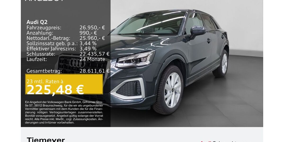 Audi Q2 9.612 km 26.430 &euro; Bochum 44809