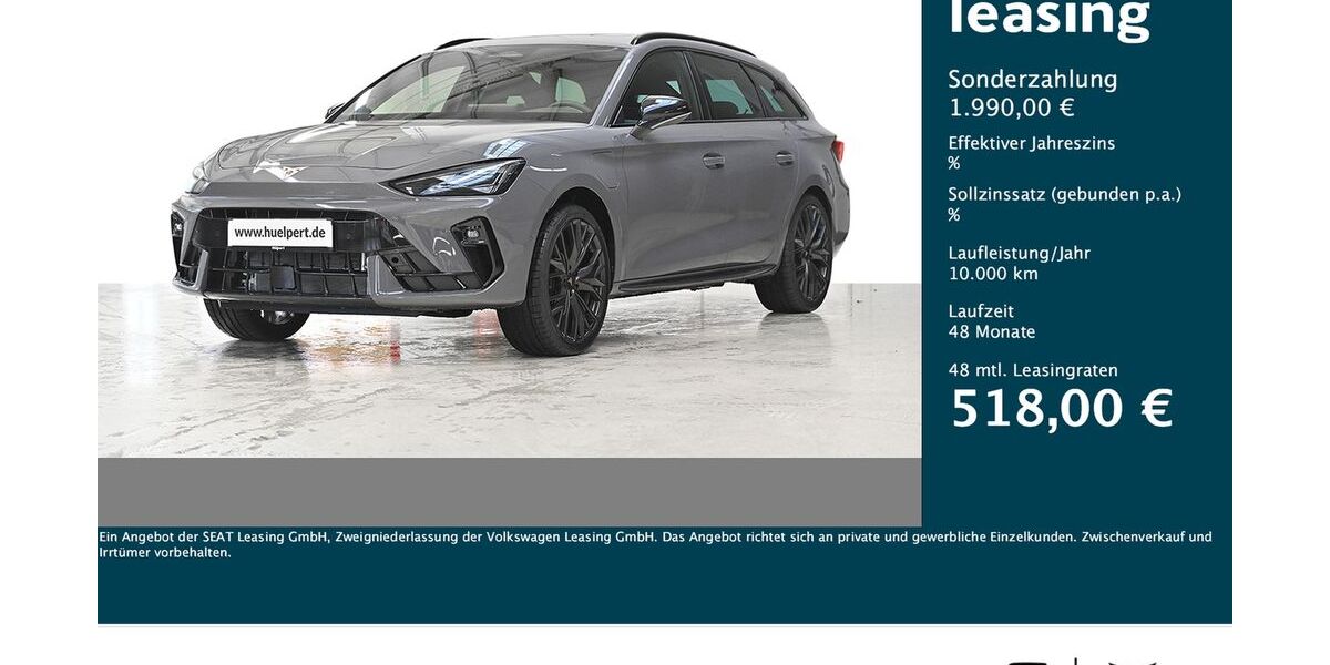 Cupra Leon 1.500 km 46.315 &euro; Dortmund 44269
