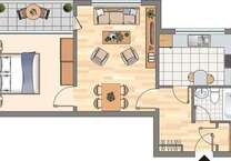 Wohnung zum Mieten in Dortmund 304,72 € 59.3 m²