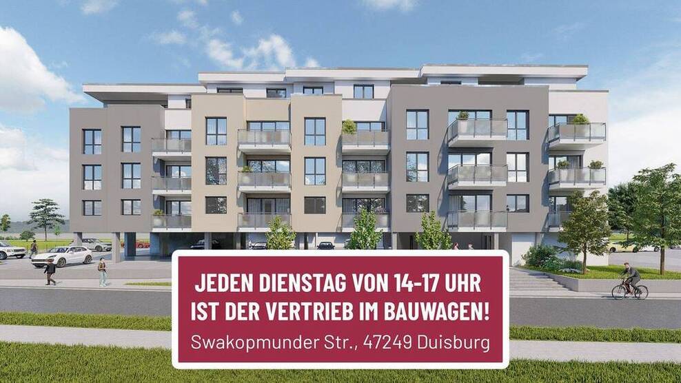 Zentraler geht es nicht!!! Moderne Neubau-Eigentumswohnung