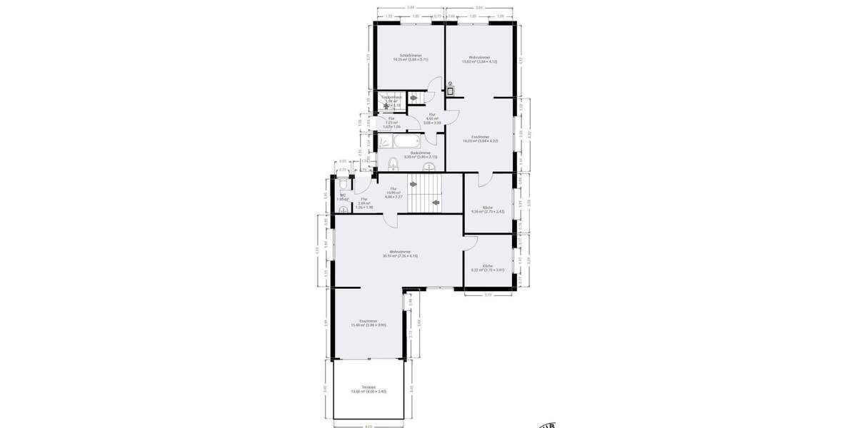 Teil Vermietetes Mehrfamilienhaus in Voerde 8 zimmer