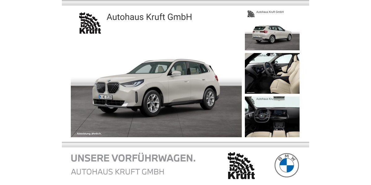 BMW X3 4.999 km 51.990 € Oberhausen 46117