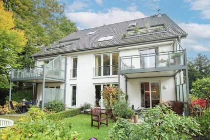 Wohnen im Grünen - charmante Erdgeschosswohnung mit Garten und Terrasse am Waldrand 3 zimmer