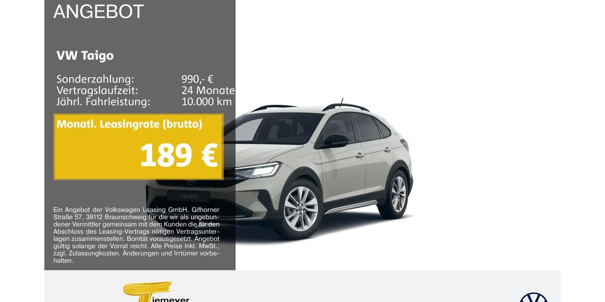 VW Taigo 20.803 km 22.980 &euro; Herne 44653