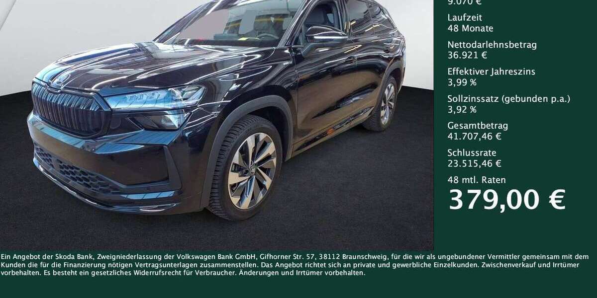 Skoda Kodiaq 13.053 km 45.991 &euro; Dortmund 44269