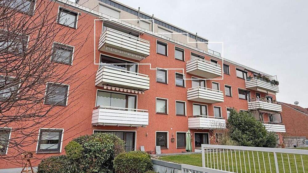 Etagenwohnung Duisburg Hochheide - 2 Zimmer, 71 m&sup2;, 129.000&euro; | Angebot:25684453