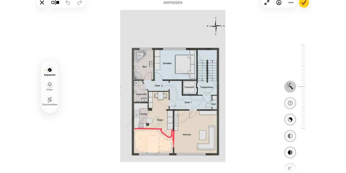 Etagenwohnung Dortmund Hombruch - 3 Zimmer, 92 m&sup2;, 1.200&euro; | Angebot:25168916